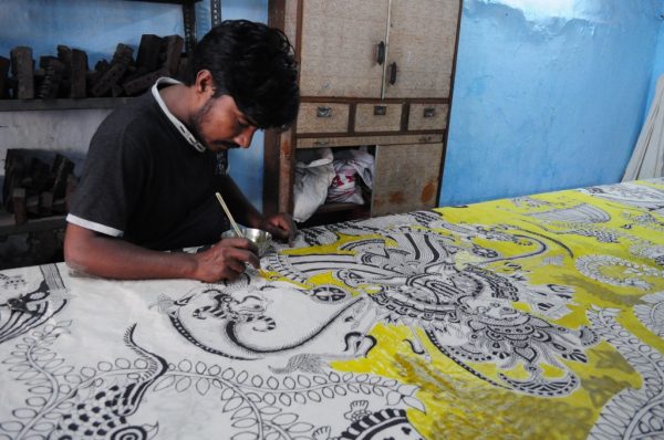 Sanjaybhai Chitara, Mata Ni Pachedi artisan